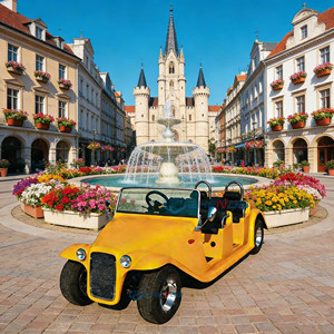 Auto Clásico Retro en Venta, Auto Convertible Vintage, Vehículo Turístico <span class=keywords><strong>para</strong></span> Paseos Turísticos en Venta - Product Image 5
