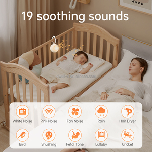 Akıllı beyaz gürültü ses makinesi taşınabilir bebek uyku makinesi hoparlör çocuk kilidi çocuk anaokulu uyku için - Product Image 5