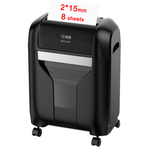 Déchiqueteuse <span class=keywords><strong>de</strong></span> documents professionnelle OEM ODM P5 2*15 mm pour bureau et domicile, micro-coupe sécurisée avec bac <span class=keywords><strong>de</strong></span> 20 L - Product Image 1