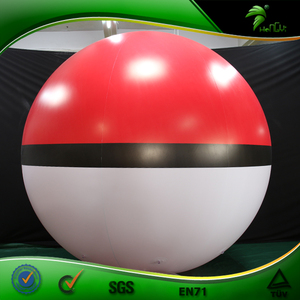 Ballon de <span class=keywords><strong>plage</strong></span> gonflable de style japonais - Ballon géant avec imprimé fleurs de cerisier/ondes pour la décoration de festivals thématiques et culturels - Product Image 5
