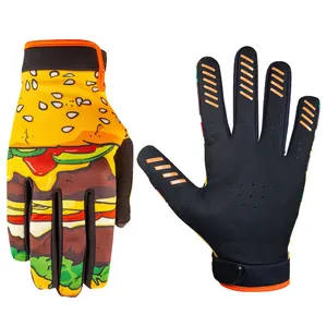 Alto rendimiento resistente al desgaste MTB Rider Grip cómodos guantes de moto de cross para hombres GUANTES DE Motocross transpirables