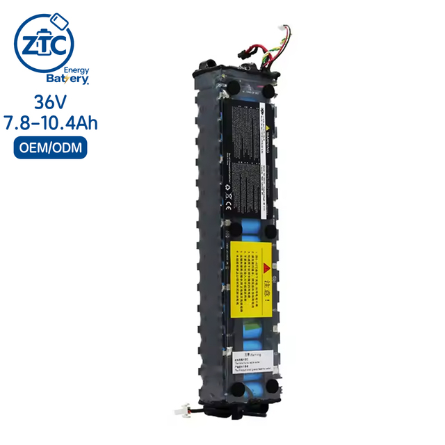 Factory Wholesale 36V 10.4Ah Lithium Battery Pack for Xiaomi M365 Segway Electric Scooter Parts with Intelligent Communication