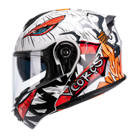 Casque intégral modulaire de moto pour adultes et hommes, PA901 Flip up avec double visière Casque de moto de rue, approuvé par le DOT