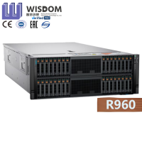 Nouveau serveur rack Dell PowerEdge R960 avec processeur Intel Xeon 4U pour les bases de données en mémoire, l'analyse et les calculs d'IA