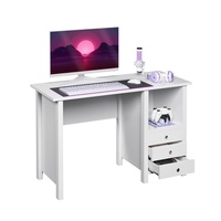 AJUNION Panneaux de particules de haute qualité Pc Tables de jeu Hauteur réglable Bureau d'ordinateur Bureau de jeu Internet Café Meubles