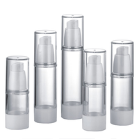 ODM Vente chaude 30ml 50ml 100ml Emballage de fond de teint cosmétique pour femme Flacon sans air de luxe avec pompe