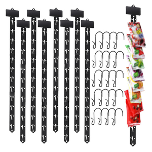 Hiển thị treo Clip stripss rõ ràng chip Túi Chủ Cửa hàng bán lẻ Craft kẹo khoai tây túi hiển thị Clip dải cho đồ ăn nhẹ - Product Image 6