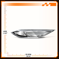 Cache de clignotant latéral de haute qualité avec garantie pour Porsche Cayenne 958 2011 2012 2013 2014 (sans ampoules)