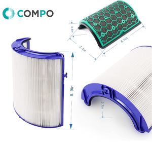 Remplacement compatible avec le <span class=keywords><strong>purificateur</strong></span> d'air <span class=keywords><strong>Dyson</strong></span> TP04 / <span class=keywords><strong>HP04</strong></span>/DP04, filtre à charbon HEPA en verre combi 360 - Product Image 4