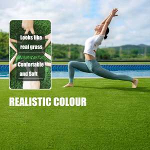 Gazon <span class=keywords><strong>synthétique</strong></span> vert, <span class=keywords><strong>pelouse</strong></span> artificielle, <span class=keywords><strong>tapis</strong></span> en herbe artificielle pour la décoration - Product Image 5