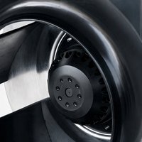 Everflow AC-Serie FLW Rückwärtsgekrümmter Radialventilator mit Aluminiumlegierungsflügeln 220V 1350RPM XH310FLW4 110W IP44 Kugellager OEM