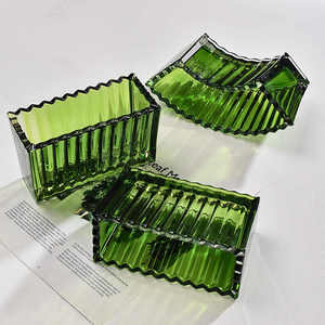 Jarrón de combinación de cristal para sala de estar, arreglo de mesa, jarrón de mesa de conferencia, venta al por mayor, transparente creativo - Product Image 4