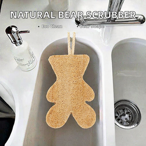 Éponges de cuisine et de bain biodégradables OEM, éponges à vaisselle en cellulose, éponges à vaisselle en loofah naturel, éponges de nettoyage de la vaisselle en loofah - Product Image 5