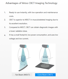 Système d'imagerie avancée à faible dose et haute définition de nouvelle génération, scanner à faisceau conique CBCT, système d'opération pour chiens, portique en C, support CPR/DSA - Product Image 5