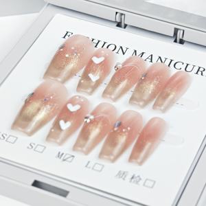 Yelix personalizar privado largo personalizado suave Gel Prensa en puntas de <span class=keywords><strong>uñas</strong></span> postizas acrílico múltiples estilos accesorios Stiletto <span class=keywords><strong>uñas</strong></span> postizas - Product Image 1