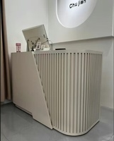 Comptoir de caisse personnalisé pour boutique, comptoir de caisse pour magasin de détail, table de caisse pour boutique