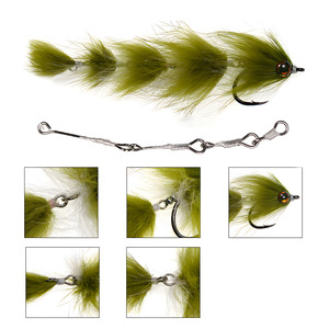 Nouveau Mini Finesse Changer Articulé Poisson Colonne Vertébrale Mouche Grand Jeu Baitfish Streamers Truite Bar <span class=keywords><strong>Brochet</strong></span> Tarpon Leurres De Pêche En Eau Salée - Product Image 2