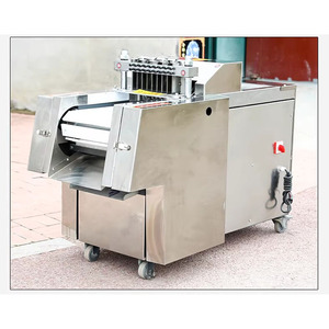 Stainless Steel <b>Meat</b> Bone Chopping Machine High Efficiency Poultry Chicken Cutter Ribs Dicer for Butcher Shop - Product Image 4
