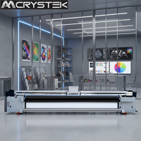 Imprimante hybride UV grand format automatique avec têtes Ricoh Gen5/Gen6, rouleau de 5 mètres pour films de covering automobile, bannières et films de plafond