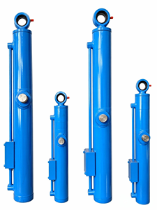 Köprü Kaldırma Özel Çift Etkili Hidrolik Silindir, Geçiş Pimli Uçlar, Özelleştirilebilir Kuvvet ve Strok - Product Image 4