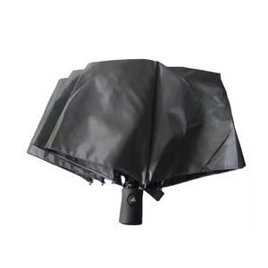 Paraguas promocional de 3 pliegues logotipo personalizado paraguas compacto portátil automático a prueba de viento - Product Image 3