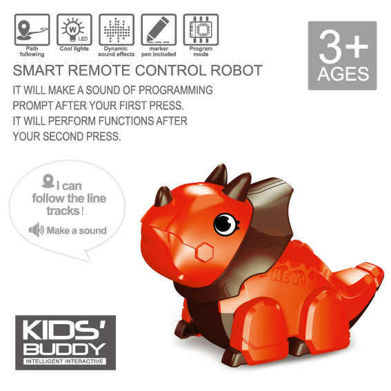 Computer Programmable Toy 2024 USB Charging Intelligent Programming Robot Toy for Kids Realistic ...
