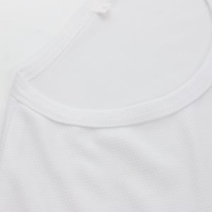 Gahumi Camisas de secado rápido a cuadros 100% Poliéster Sensación Camisetas de poliéster en blanco - Product Image 3
