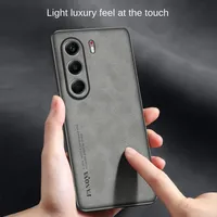 Coque Pour Tecno Camon 40 4G en Cuir Synthétique Mat Rigide, Protection d'Appareil Photo pour Tecno Camon 40 40 Pro Premier