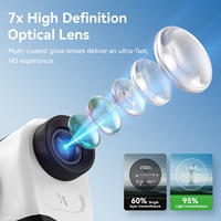 Télémètre de golf G302 rechargeable, étanche IP54, avec objectif optique HD 7X