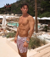 Shorts de Baño MLY para Hombre, Shorts de Surf de Secado Rápido con Forro de Malla, Trajes de Baño Divertidos
