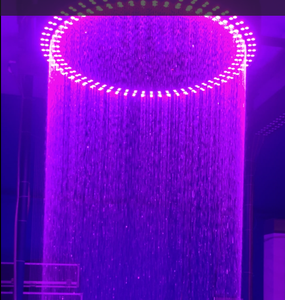 Современное кольцо Yanyi Waterscape, двойная водяная завеса из нержавеющей стали, коммерческий фонтан, экологически чистый 220 в помещении, <span class=keywords><strong>2</strong></span>-летняя гарантия - Product Image 1