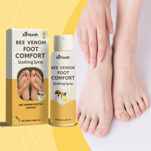 Spray pour les pieds parfumé à l'aloe vera et à la verbena 20 ml pour adultes - Exfoliant hydratant nourrissant avec vitamine E - Product Image 4