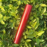 Vernice per rivestimento in polvere a spruzzo elettrostatica con placcatura a secco rossa con illusione di cromo