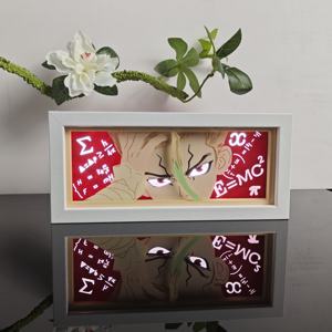 Anime Custom Pattern 3D Paper Carved Lights <span class=keywords><strong>My</strong></span> <span class=keywords><strong>Hero</strong></span> Academy SPY Anime Light Box Peripheral Gift Home Decoration Lamp - Product Image 5