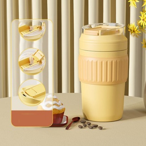 Wholesale 420ml Stainless Steel 316 Vacuum <b>Insulated</b> Travel <b>Mug</b> Back to School Coffee <b>Mug</b> with Lid for Drinking - Product Image 2