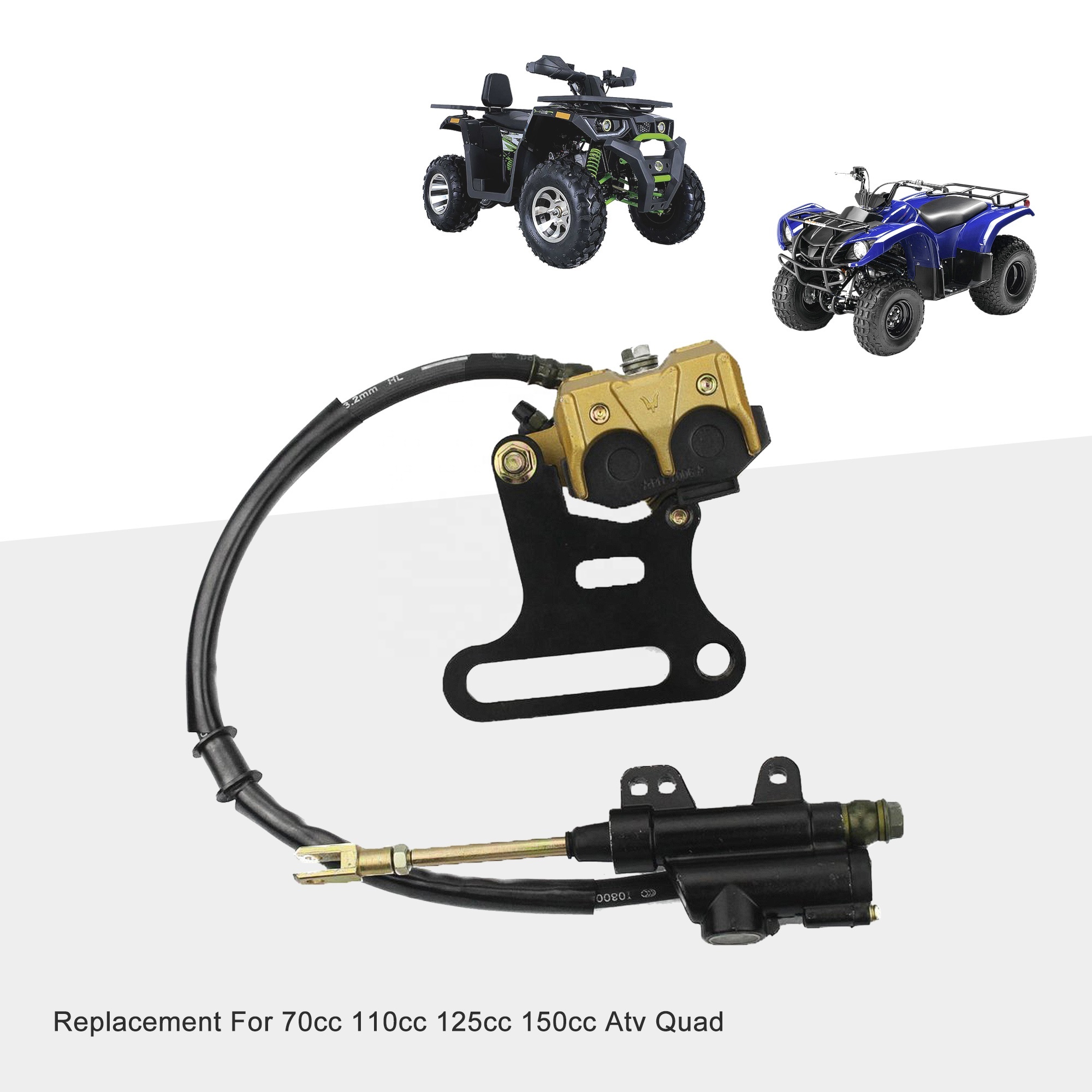 Universal Rear Brake Master Cylinder For 70cc-150cc Chinese ATV, Dirt Bike, Go-Kart, Yerf Dog