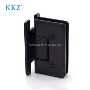Kkz 3/8 "หรือ1/2" <span class=keywords><strong>ติด</strong></span>ผนัง<span class=keywords><strong>ติด</strong></span><span class=keywords><strong>กระจก</strong></span>แผ่นหลัง H <span class=keywords><strong>บานพับ</strong></span>ทองเหลืองผ้าซาตินสีทอง - Product Image 4