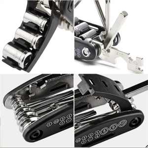 Outil multifonction portable pour vélo, outils multifonctionnels pour la réparation et l'entretien d'urgence, outils multifonctions pour vélo de montagne - Product Image 5