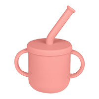 Ensemble de repas pour bébé 7 pièces en silicone de qualité alimentaire sans BPA, comprenant tapis de repas, assiette, cuillère, bavoir, bol à compartiments, fourchette et tasse à ventouse pour enfants