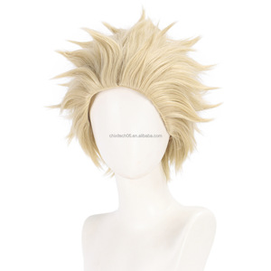 La fragancia del Santo Principal es <span class=keywords><strong>en</strong></span> pleno apogeo, y Tsumugi Rintaro tiene una peluca corta de cosplay color dorado <span class=keywords><strong>lino</strong></span>. - Product Image 5