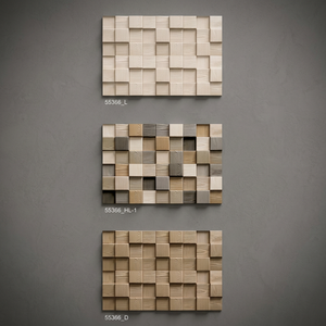 Nuevas Baldosas de Cerámica con Patrón de Mosaico 3D de 300x450 mm, Ladrillo Refractario para Baño, Diseño Moderno para Interiores - Product Image 5