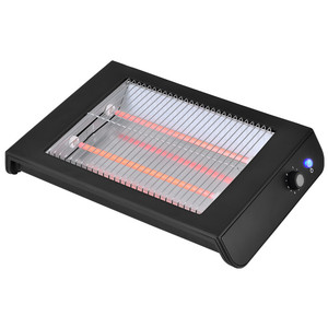 Tostadora Plana de 900W con 3 Elementos Calefactores de Cuarzo, Control de Tostado Variable, Temporizador Mecánico, Clase de Eficiencia Energética para el Hogar - Product Image 3