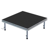 Scène en aluminium d'usine de 4x4ft 4x8ft avec plate-forme pour la conception extérieure de scène de concert