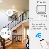 Módulo de Interruptor Inteligente Zigbee 3.0 de 1 Canal, No Requiere Neutro |   Control Remoto por Aplicación Tuya y Smart Life