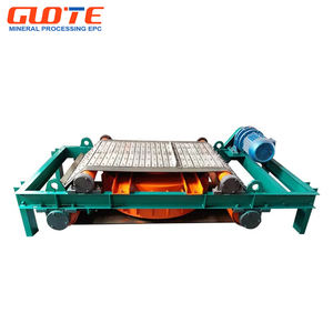 एक मजबूत चुंबकीय क्षेत्र के साथ कन्वेयर बेल्ट चुंबकीय विभाजक के लिए पूरी तरह से स्वचालित स्व-अनलोडिंग विद्युत चुम्बकीय लोहा हटाने - Product Image 1