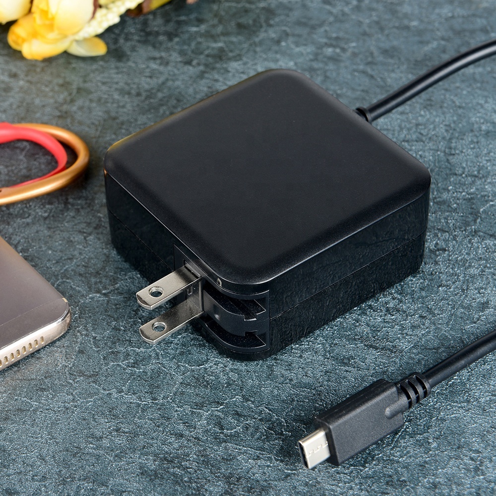 Супербыстрое Зарядное устройство USB Type-C PD 65 Вт, 100-240 В переменного тока, QC3.0 PD, 5 В, 9 В, 10 в, 12 В, 15 в, 20 в, 65 Вт