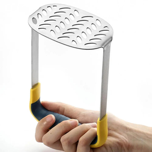 Wholesale Stainless Steel Potato Pusher Pressed Masher Puree <b>Fruit</b> Maker Smooth Mashed Potatoes Crusher Kitchen Gadget - Product Image 4