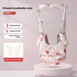 Cuerda de tracción de doble propósito, cierre de botón, protección de cintura, stock de fábrica, cinturón para niños pequeños, aprendizaje, paseo, anticaída, bebé - Product Image 6