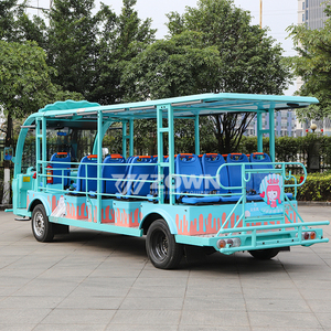 Autobús Eléctrico de 17 Plazas para Recorridos Turísticos en Zonas Turísticas y Zoológicas, Conducción Segura a Baja Velocidad - Product Image 5