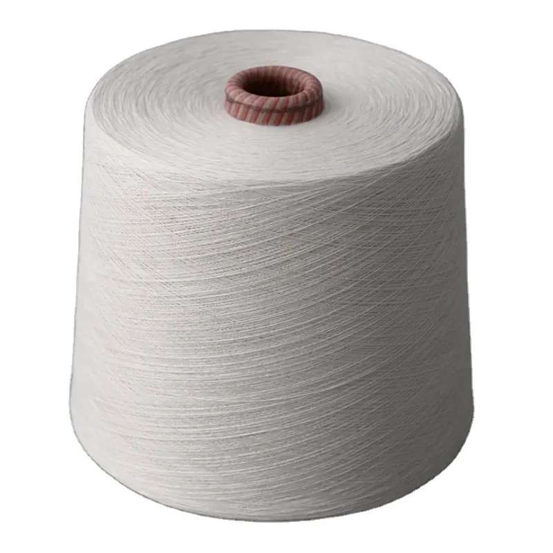 spun polyester yarn for shuttle loom